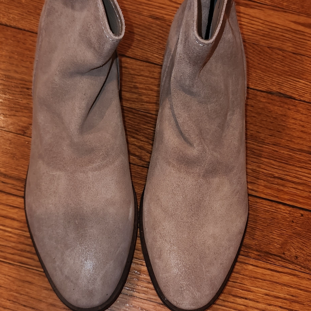 Dolce Vita Gray Ankle Boots